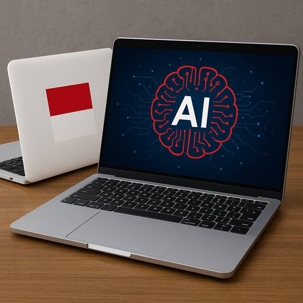 Laptop Merah Putih DipasangiTeknologi AI, Disiapkan untuk 2026